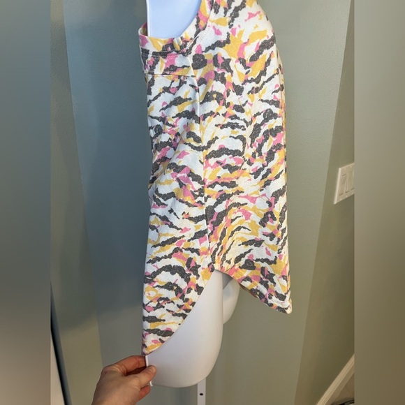 PJ Salvage Animal Vibes Tank Top in White, Yellow, and Pink. Size Small, NWT! - Picture 6 of 8